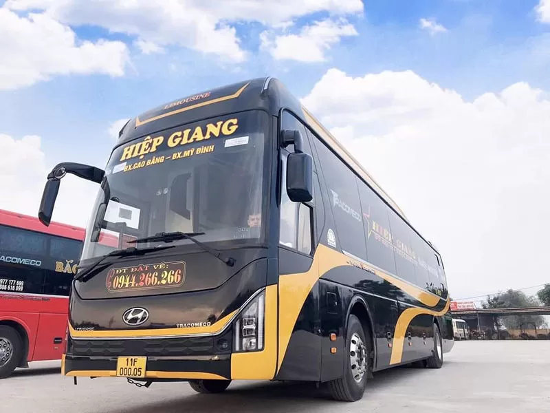 Nhà xe Hiệp Giang - Hà Nội đi Cao Bằng