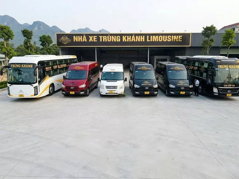 Xe Trùng Khánh Limousine - Hà Nội đi Cao Bằng
